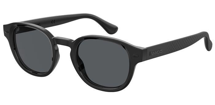 0716736343068 - Unisex Salvador 807 ir Gläser SONNENBRILLEN Acetat Schwarz Grau Panthos