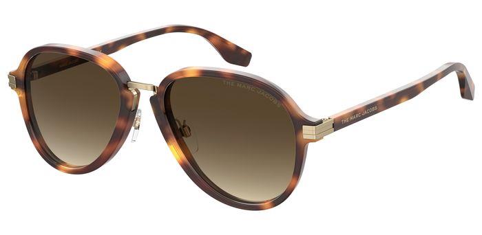 0716736358192 - Herren Marc 534 s 086 ha Gläser SONNENBRILLEN Acetat Havanna Braun Pilot  Schattiert