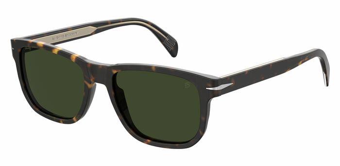 0716736365503 - Herren DB 1045 S 086 QT Gläser SONNENBRILLEN Acetat Havanna Grün Quadratisch