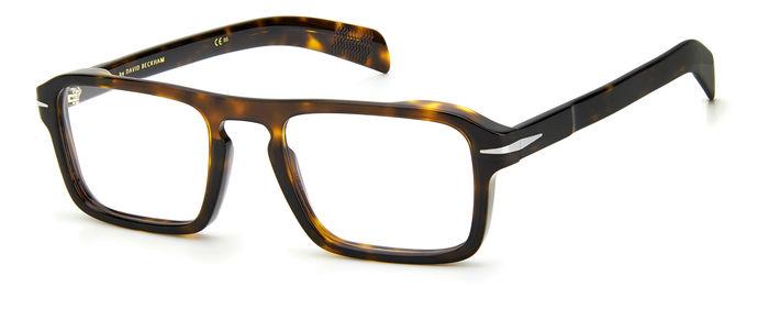 0716736367248 - Herren DB 7054 086 Rahmen von BRILLEN Acetat Havanna  Quadratisch