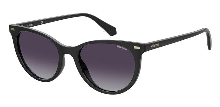 0716736369938 - Damen PLD 4107 s 807 WJ Gläser SONNENBRILLEN Plastik Schwarz Grau Cat Eye Polarisiert Schattiert