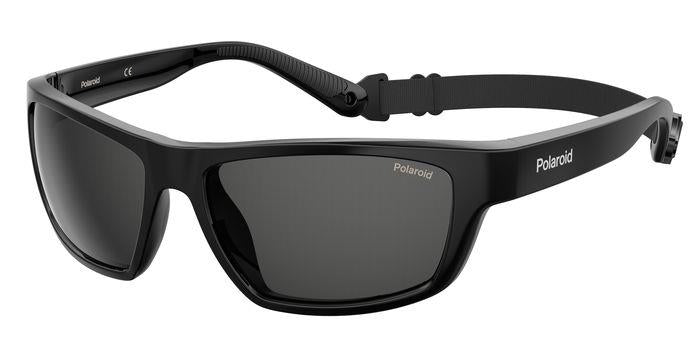 0716736370132 - Unisex PLD 7037 S 807 M9 Gläser SONNENBRILLEN Polycarbonat Schwarz Grau Quadratisch