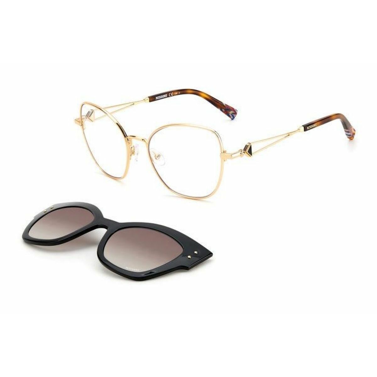 0716736380995 - Brillengestell + Sonnenbrille MIS-0054-CS-0 Ø 53 mm Clip On