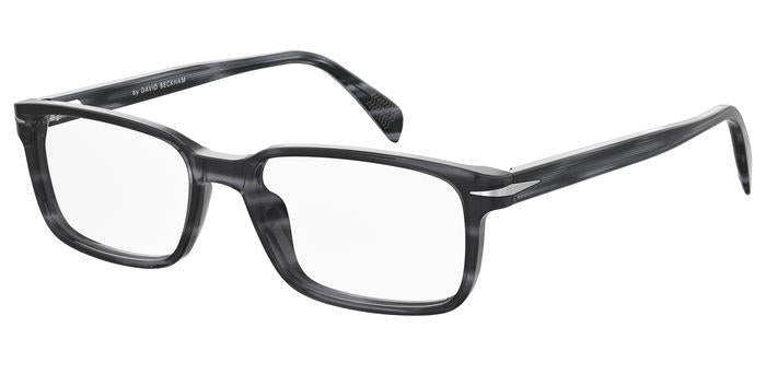 0716736396750 - Herren DB 1065 2W8 Rahmen von BRILLEN Acetat Grau  Quadratisch