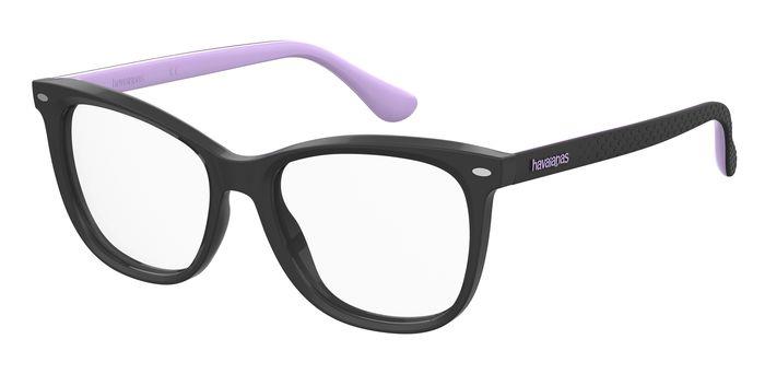 0716736408538 - Damen BOTAFOGO V 1X2 Rahmen von BRILLEN Acetat Schwarz   Violett  Cat Eye