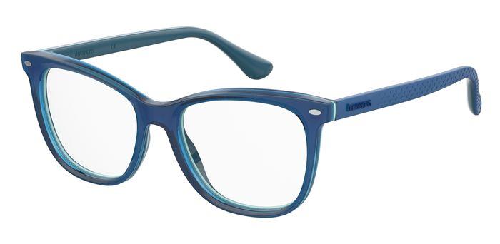 0716736408583 - Damen BOTAFOGO V PJP Rahmen von BRILLEN Acetat Blau  Cat Eye