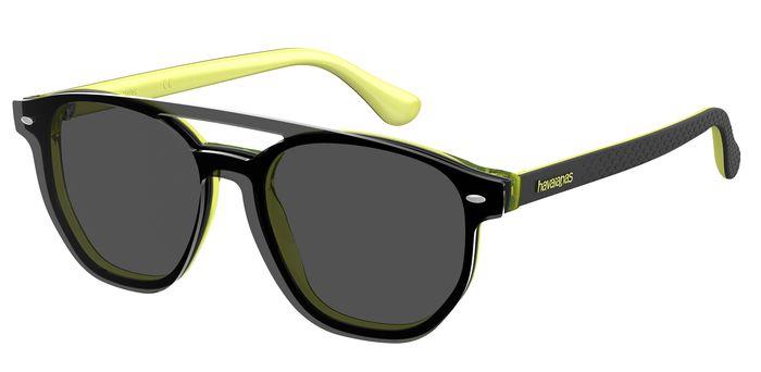 0716736409009 - Unisex UBATUBA CS 71C IR Gläser SONNENBRILLEN Acetat Schwarz Grau Rund Normal