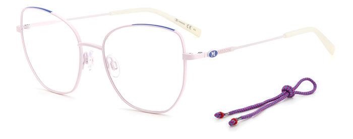 0716736422497 - Damen MMI 0084 3ZJ Rahmen von BRILLEN Metall Rosa Blau Geometrisch 0716736422497 - Damen MMI 0084 3ZJ Rahmen von BRILLEN Metall Rosa Blau Geometrisch