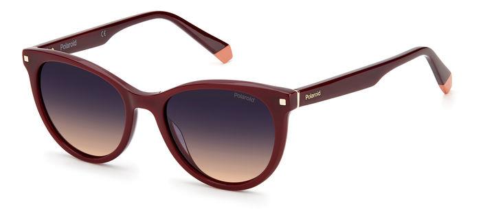 0716736423821 - Damen PLD 4111 S X b3v xw Gläser SONNENBRILLEN Acetat Violett Grau Rose Cat Eye  Schattiert