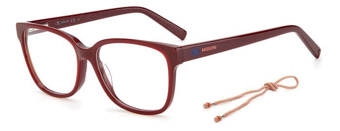 0716736424088 - Damen MMI 0073 LHF Rahmen von BRILLEN Acetat Bordeaux  Quadratisch