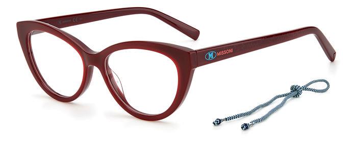 0716736424255 - Damen MMI 0076 LHF Rahmen von BRILLEN Acetat Bordeaux  Cat Eye