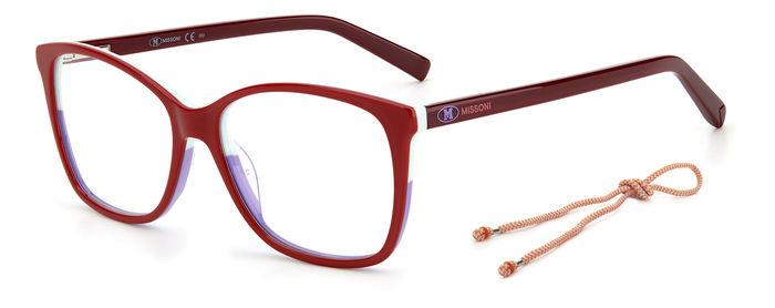 0716736427713 - Damen MMI 0010 LHF Rahmen von BRILLEN Acetat Bordeaux  Quadratisch