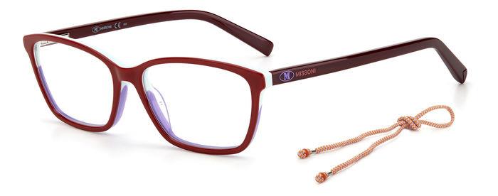 0716736427904 - Damen MMI 0045 LHF Rahmen von BRILLEN Acetat Bordeaux  Quadratisch