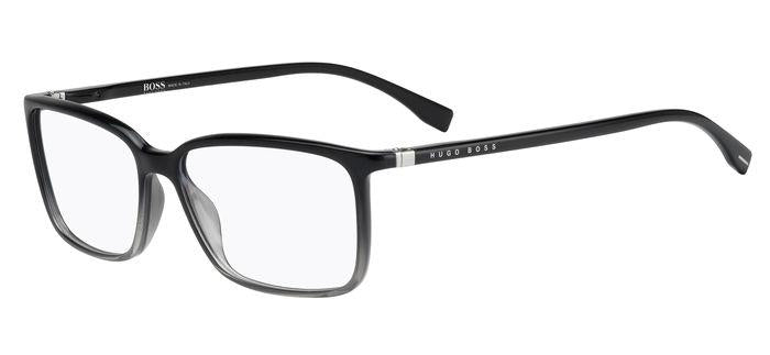 0716736443478 - Herren BOSS 0679 IT 08A Rahmen von BRILLEN Acetat Schwarz Grau  Quadratisch