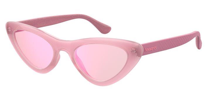 0716736681351 - Damen EQK 13 -Rohr Gläser SONNENBRILLEN Plastik Rosa Rosa Cat Eye