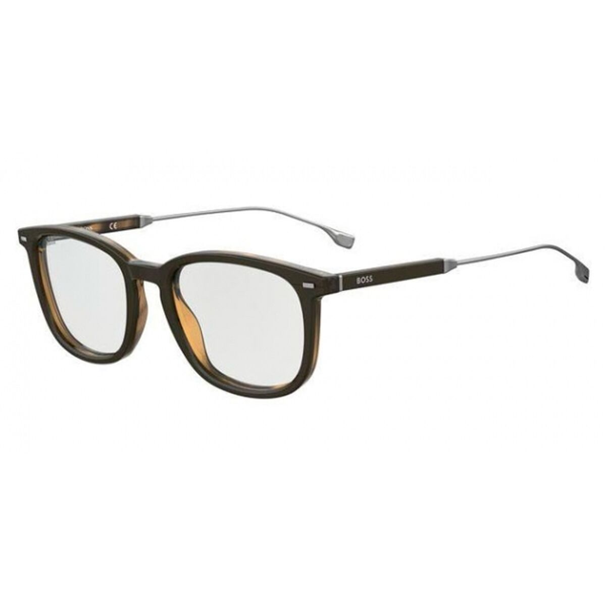 0716736683997 - Herren BOSS 1359 BB WGW Rahmen von BRILLEN Acetat Braun  Quadratisch