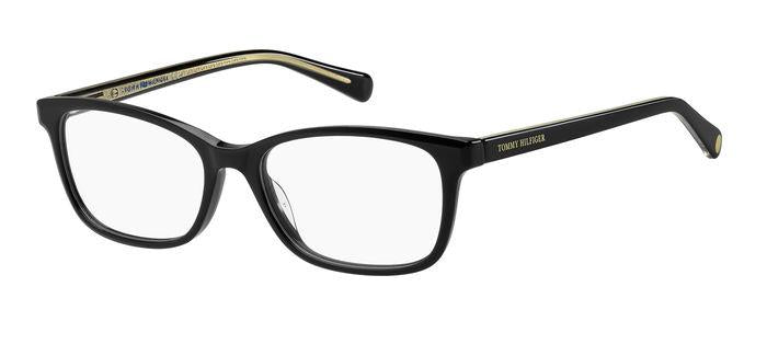 0716736684277 - Damen TH 1889 807 Rahmen von BRILLEN Acetat Schwarz  Quadratisch