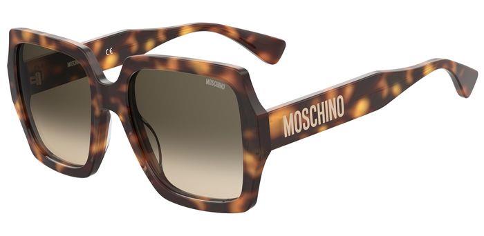 0716736691121 - Damen MOS127 S 05L 9K Gläser SONNENBRILLEN Acetat Havanna Multicolor Quadratisch  Schattiert