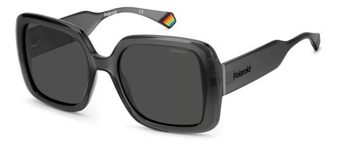 0716736697079 - Polaroid-Sonnenbrille mit polarisierenden Gläsern - 54 mm - Kunststoff - Grau - PLD 6168 S KB7 M9