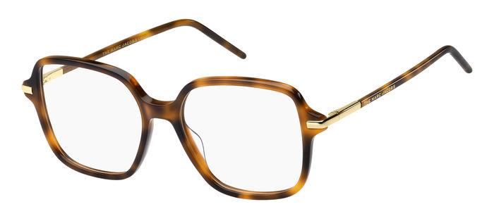 0716736702476 - Damen Marc 593 05l Rahmen von BRILLEN Acetat Havanna  Quadratisch