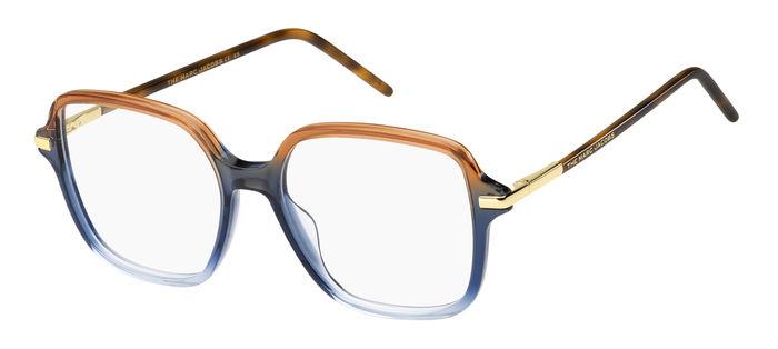 0716736702483 - Damen MARC 593 3LG Rahmen von BRILLEN Acetat Braun Blau  Quadratisch