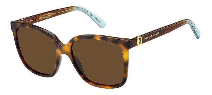 0716736702773 - Damen MARC 582 S ISK 70 Gläser SONNENBRILLEN Acetat Havanna Braun Quadratisch Normal