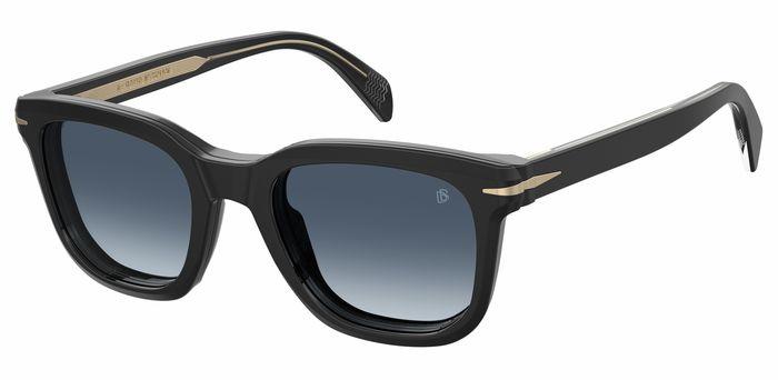 0716736703541 - Herren DB 7043 CS 2M2 Z7 Gläser SONNENBRILLEN Acetat Schwarz Multicolor Quadratisch  Schattiert