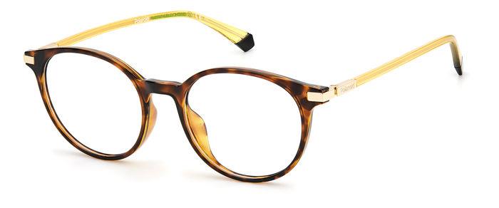 0716736705828 - Unisex PLD D461 g 086 Rahmen von BRILLEN Acetat Havanna  Kreisel