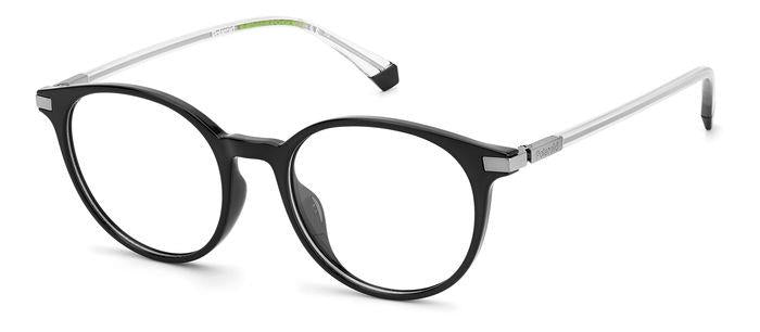 0716736705835 - Unisex PLD D461 G 807 Rahmen von BRILLEN Acetat Schwarz  Kreisel