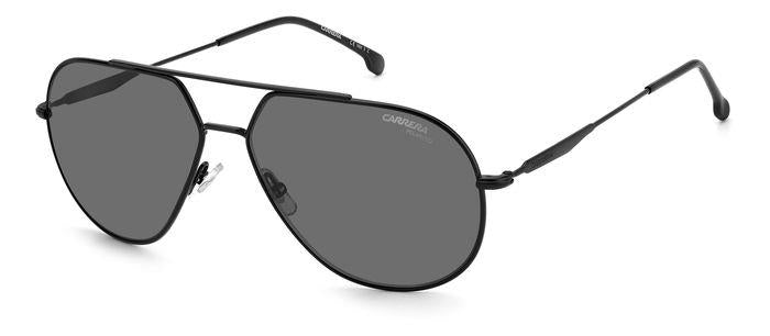 0716736713052 - Herren CARRERA 274 S 003 M9 Gläser SONNENBRILLEN Metall Schwarz-undurchsichtig Grau Pilot Polarisiert