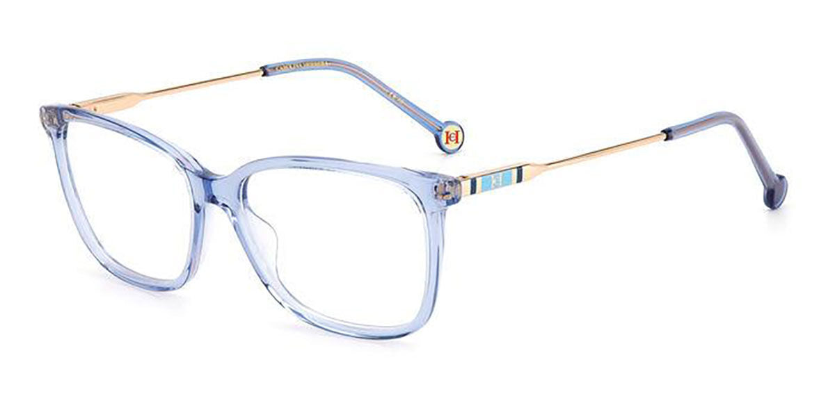 0716736719177 - Damen CH 0072 MVU Rahmen von BRILLEN Acetat Blau  Geometrisch