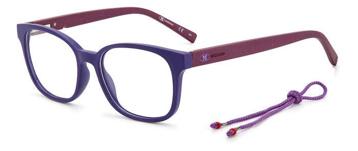 0716736723730 - Damen MMI 0105 7LV Rahmen von BRILLEN Acetat Violett undurchsichtig  Quadratisch