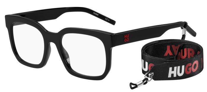 0716736741390 - Herren HG 1223 807 Rahmen von BRILLEN Acetat Schwarz  Quadratisch