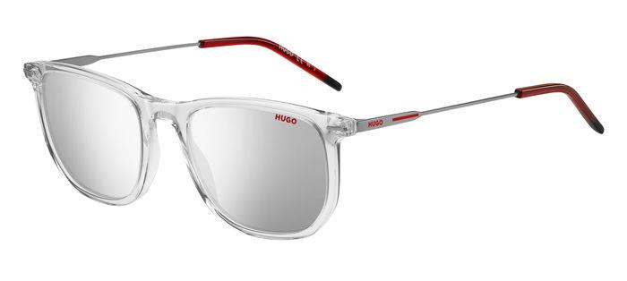 0716736743554 - Herren HG 1204 S 900 DC Gläser SONNENBRILLEN Acetat Kristall Silber Quadratisch  Spiegel