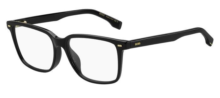 0716736747507 - Herren BOSS 1480 F 807 Rahmen von BRILLEN Acetat Schwarz  Quadratisch