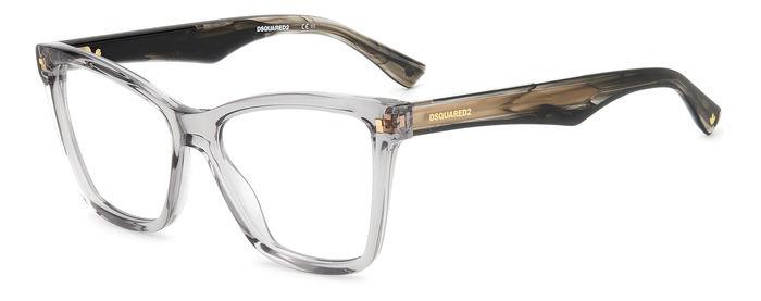 0716736750460 - Damen D2 0059 KB7 Rahmen von BRILLEN Acetat Grau  Schmetterling