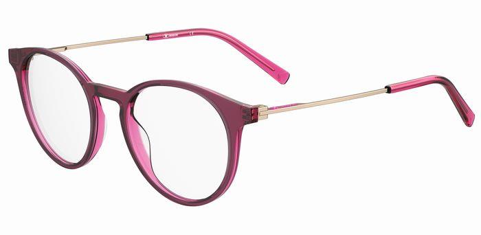 0716736762975 - Damen MMI 0147 22A Rahmen von BRILLEN Acetat Fuchsie  Rund