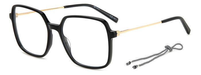 0716736763057 - Damen MMI 0148 807 Rahmen von BRILLEN Acetat Schwarz  Quadratisch