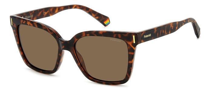 0716736766898 - Damen PLD 6192 S 086 SP Gläser SONNENBRILLEN Plastik Havanna Braun Quadratisch Polarisiert 0716736766898 - Damen PLD 6192 S 086 SP Gläser SONNENBRILLEN Plastik Havanna Braun Quadratisch Polarisiert