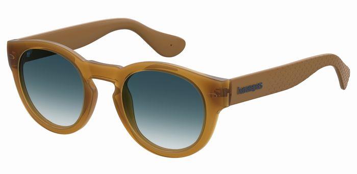 0716736767413 - Unisex Trancoso m ft4 08 Gläser SONNENBRILLEN Injiziert Honig Blau Kreisel  Schattiert