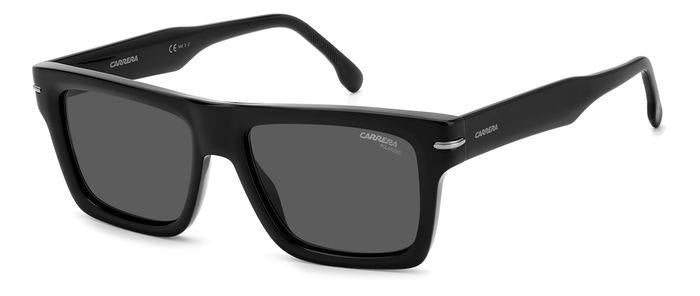 0716736770949 - Unisex CARRERA 305 S 807 M9 Gläser SONNENBRILLEN Acetat Schwarz Grau Quadratisch Polarisiert