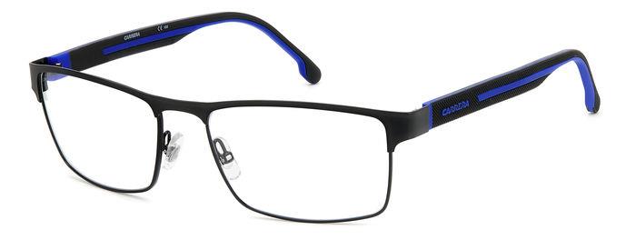 0716736771021 - Herren CARRERA 8884 D51 Rahmen von BRILLEN Stahl Schwarz   Blau  Quadratisch