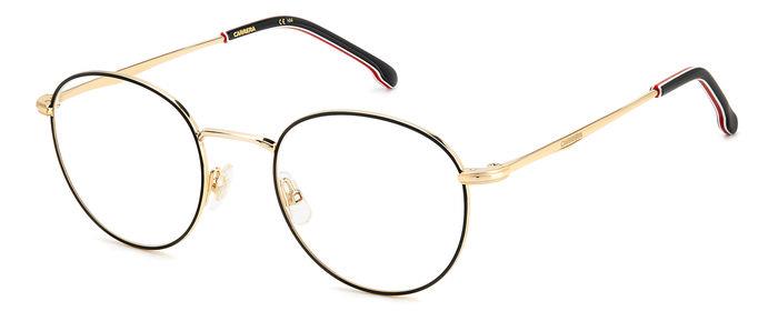 0716736771182 - Unisex CARRERA 307 2M2 Rahmen von BRILLEN Stahl Schwarzes Gold  Kreisel