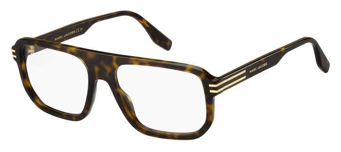 0716736771533 - Herren MARC 682 086 Rahmen von BRILLEN Acetat Havanna  Quadratisch