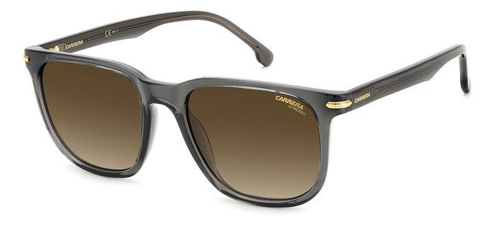 0716736771649 - Unisex CARRERA 300 S KB7 HA Gläser SONNENBRILLEN Acetat Grau Braun Quadratisch  Schattiert