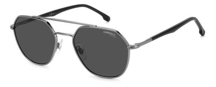 0716736771748 - Unisex CARRERA 303 S KJ1 IR Gläser SONNENBRILLEN Metall Rutenio dunkel Grau Geometrisch Normal