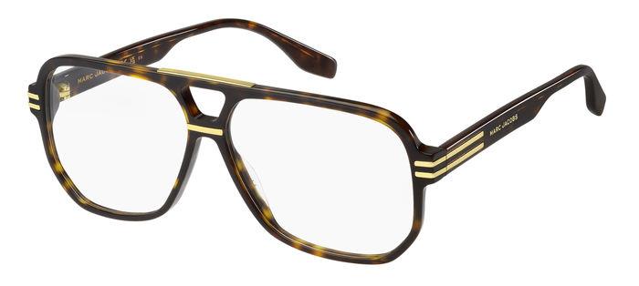 0716736772103 - Herren MARC 718 086 Rahmen von BRILLEN Acetat Havanna  Quadratisch