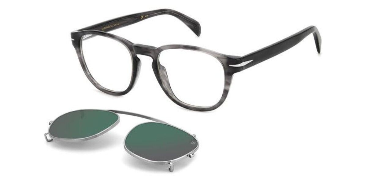 0716736772417 - Herren DB 1117 CS 2W8 MT Gläser SONNENBRILLEN Acetat Braun  Geometrisch