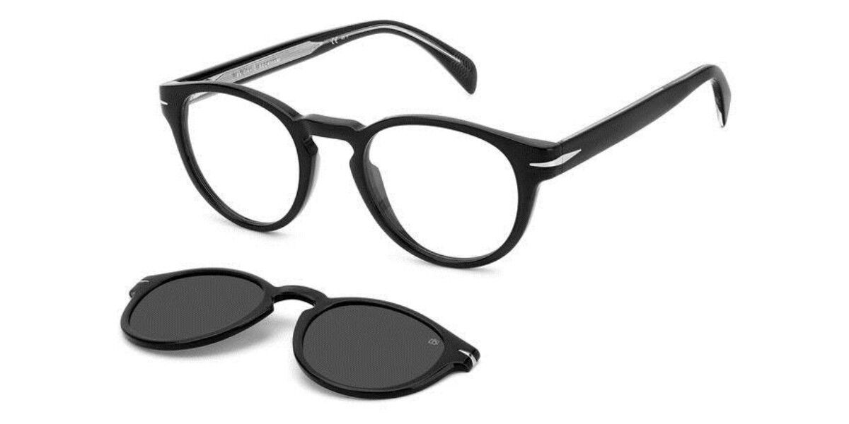 0716736772806 - Herren DB 7104 CS 807 M9 Gläser SONNENBRILLEN Acetat Schwarz  Pantos