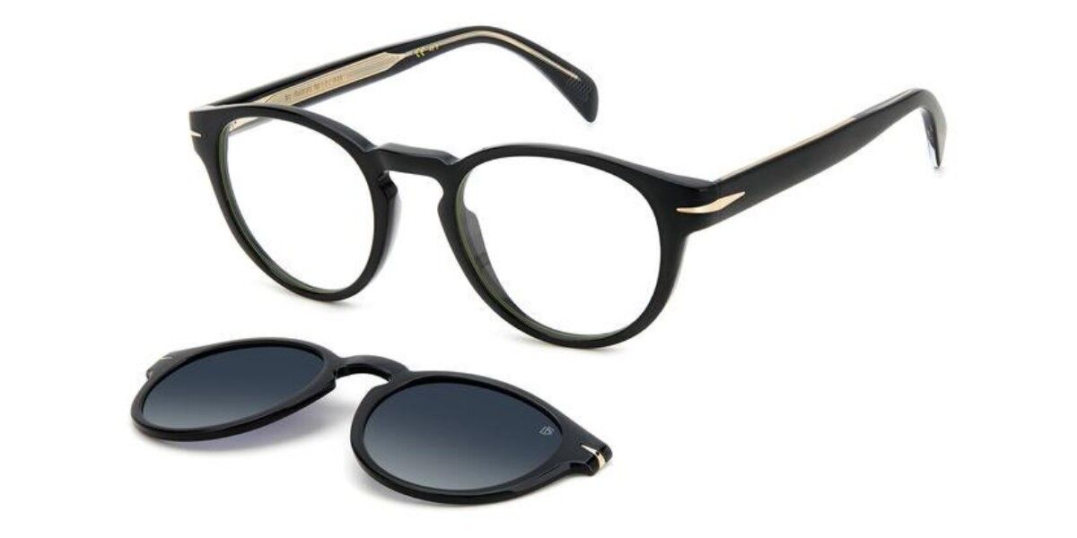 0716736772813 - Herren DB 7104 CS 807 WJ Gläser SONNENBRILLEN Acetat Schwarz  Pantos